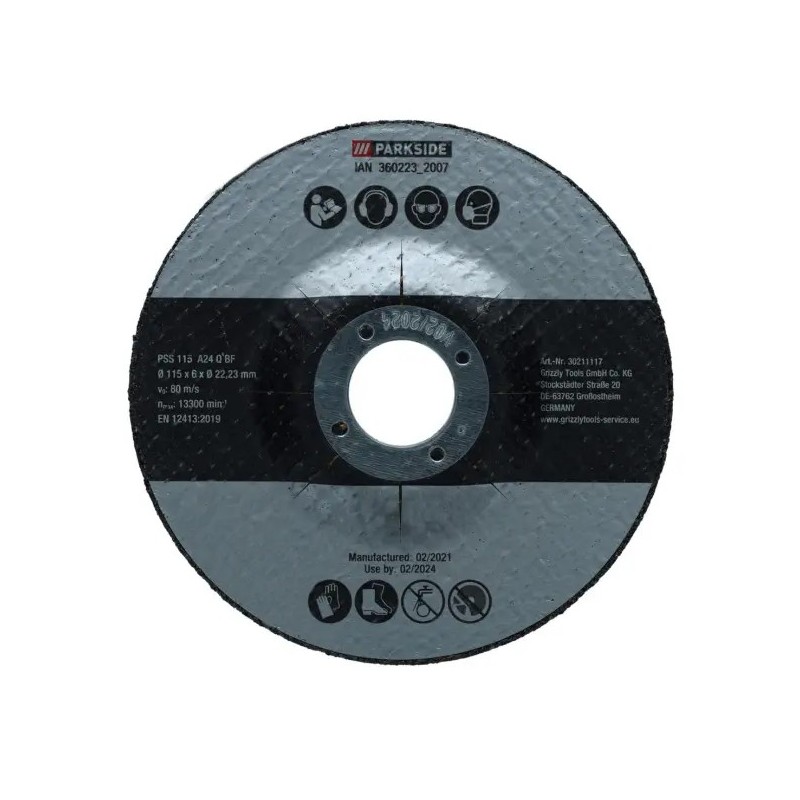 Vágókorong 115x6x22,23mm