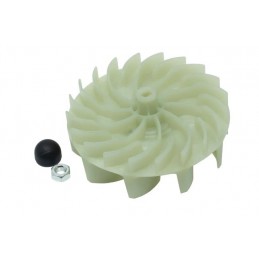 Lombszívó turbina + kés